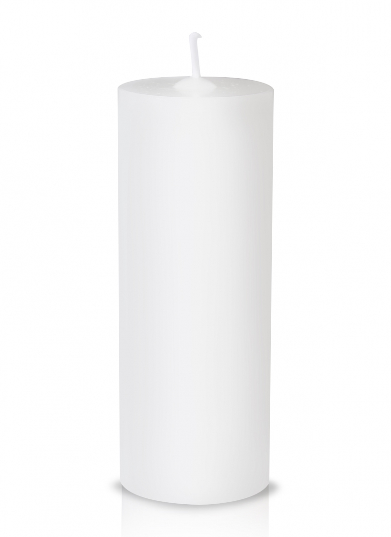 Vela - altar - 20 cm altura, 7,5 cm diâmetro
